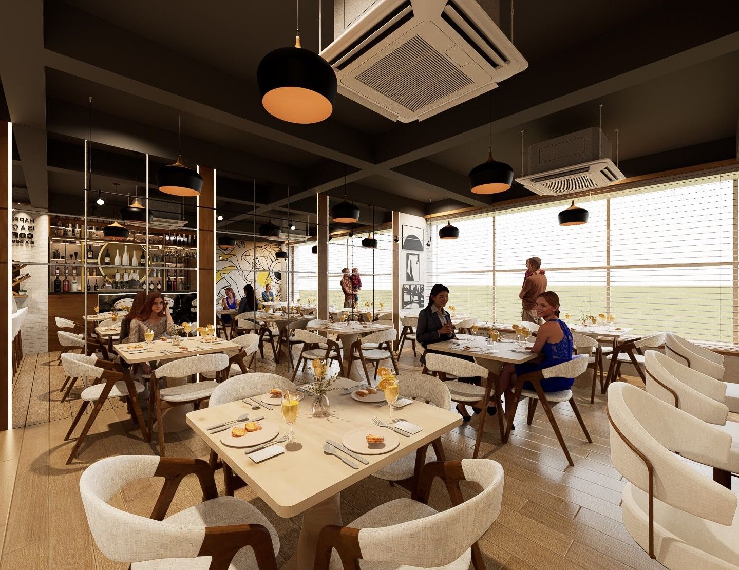 The Restaurant at Ela Lux at Ela Lux Suites, Madhapur, Hyderabad
