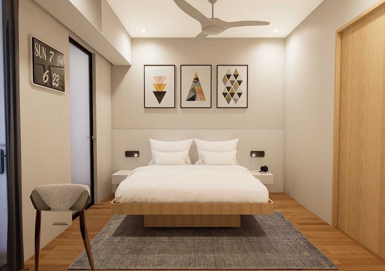 Twin Room at Ela Lux Suites, Madhapur